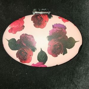 Floral Clutch/ Crossbody Purse 
